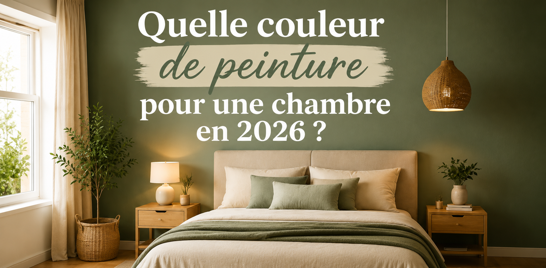 Quelle couleur de peinture pour une chambre ?